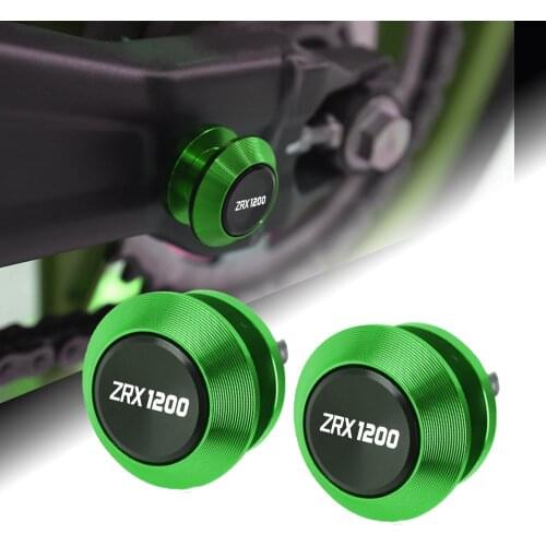 10MM Motorcycle Swingarm Spools Stand Screws Slider FOR KAWASAKI ZRX1200 ZRX 1200 1999 2000 2001 2002 2003 2004 2005 2006 2007