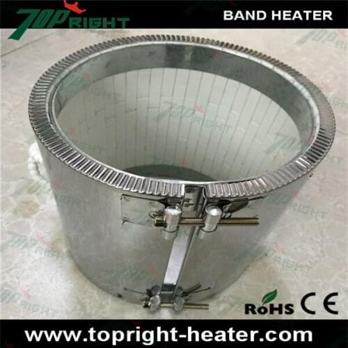 2.5kw High power industrial ceramic band heater for package machine