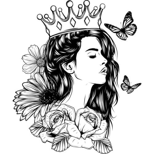 DABOXIBO Butterfly Crown Girl Clear Stamps Mold For DIY Scrapbooking Cards Making Decorate Crafts 2021 NEW Arrival