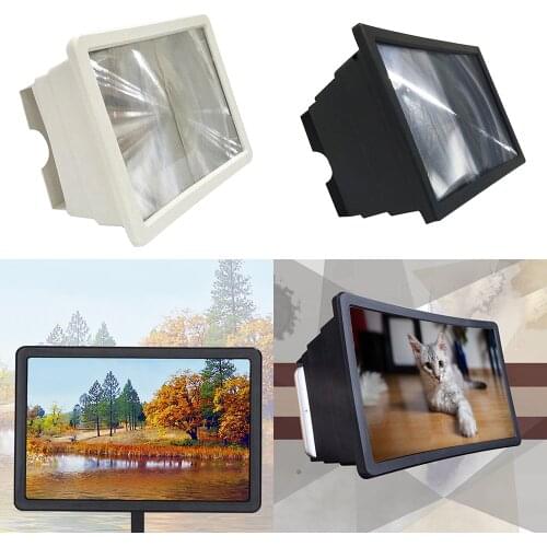 Fashion 3D Phone Screen Expander Magnifier Amplifier Portable Universal Mobile Screen Enlarged For Loupe Smarephone