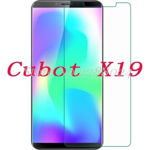 Smartphone 9H Tempered Glass for Cubot X19 GLASS Explosion-proof Protective Film Screen Protector cover phone