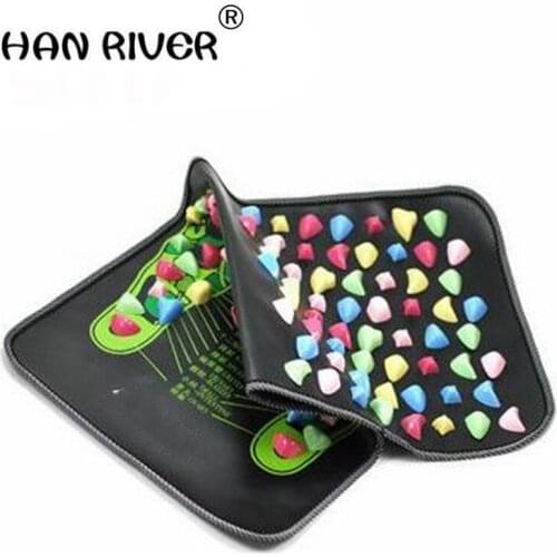 Comfortable foot massage cushion imitation pebbles on gravel road foot massage cushion pedicures carpet carpet foot massager