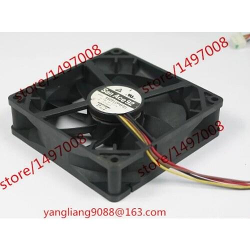 SANYO DENKI 9S0912P4F01 DC 24V 0.50A 92x92x25mm Server Cooling Fan