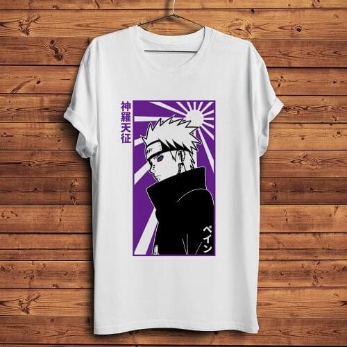 Naruto Pain Shinratensei funny Japan anime t shirt men new short sleeve casual tshirt unisex manga streetwear tee