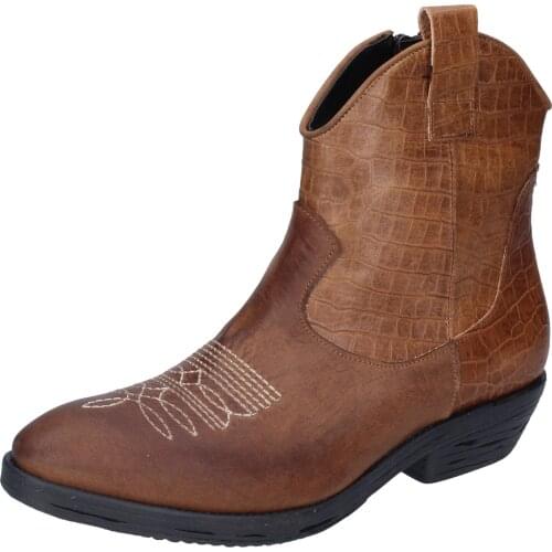 IMPICCI ankle boots women brown leather