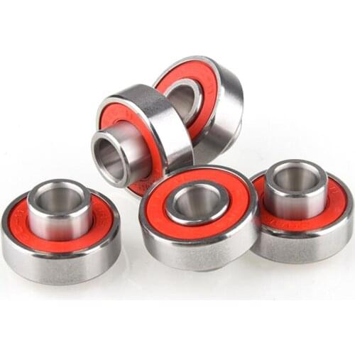 NEW 10 Pcs 608-2RS High-speed Longboards Integrated Bearing Durable Roller Skate Bearing Roller Bearings For Scooters Longboards