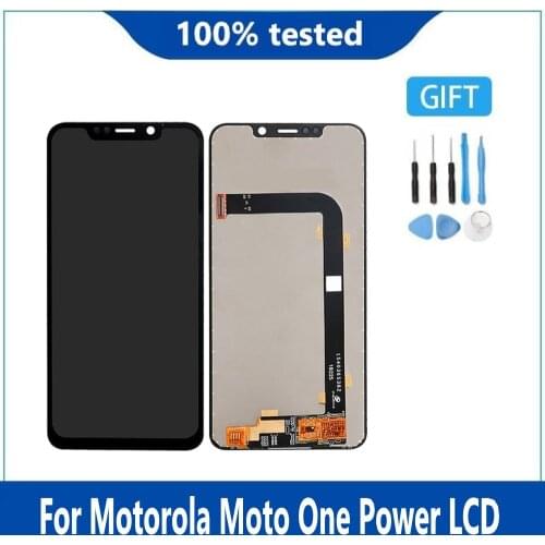 6.2" Original For Motorola Moto One Power XT1942-1 XT1942-2 LCD Display Touch Screen For For Motorola Moto P30 Note LCD Screen