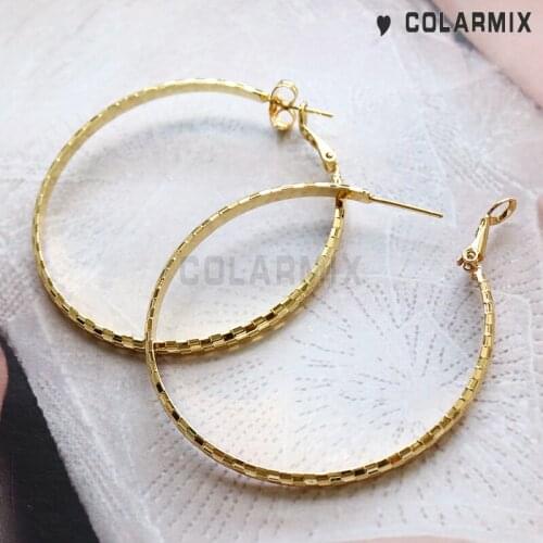 8 pairs Big Round Hoop earrings Big circle earrings heart jewelry fashion jewelry accessories for women 51100