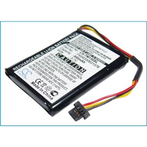 2021 Battery For TomTom FM58350631376 One 125,One 130,One 130S 950mAh