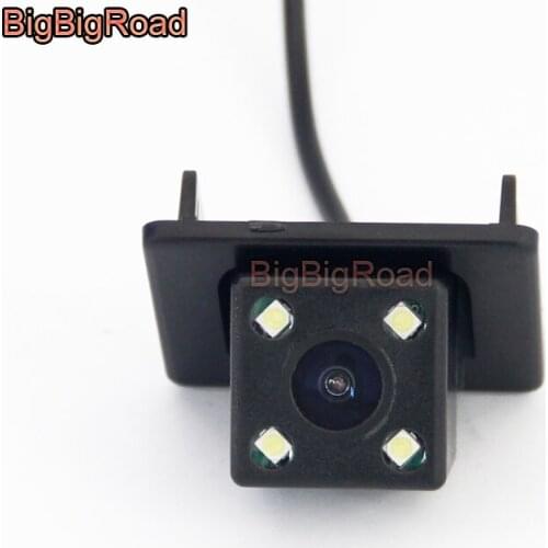 BigBigRoad For Peugeot 408 2014 2015 2016 Car Rear View Backup Parking CCD Camera Night Vision