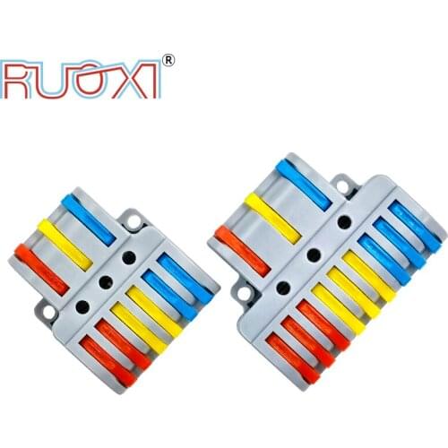 Fast Cable Connector Universal Wiring Terminal 3 in 6 out 3 in 9 out LedPower Supply Parallel Light Electric Distributor