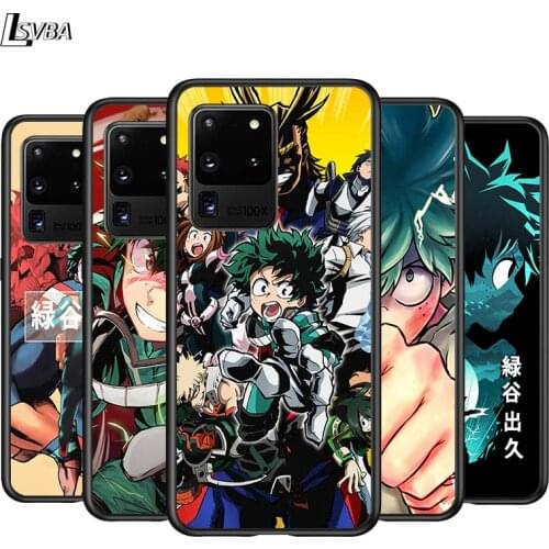My Hero Academia Anime for Samsung Note 20 S20 FE Lite Ultra Plus A91 A71 A51 A41 A31 A21 A21S A11 A12 A42 A01 Phone Case