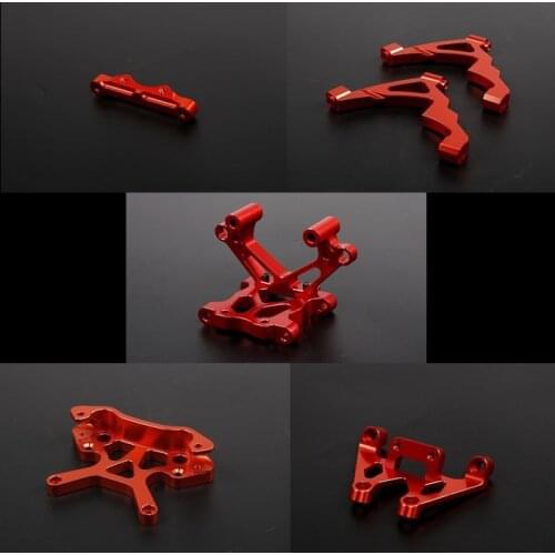 CNC Aluminum Front Support Top Rod Shock Tower for 1/5 Scale HPI Rovan Baja 5B 5T 5SC