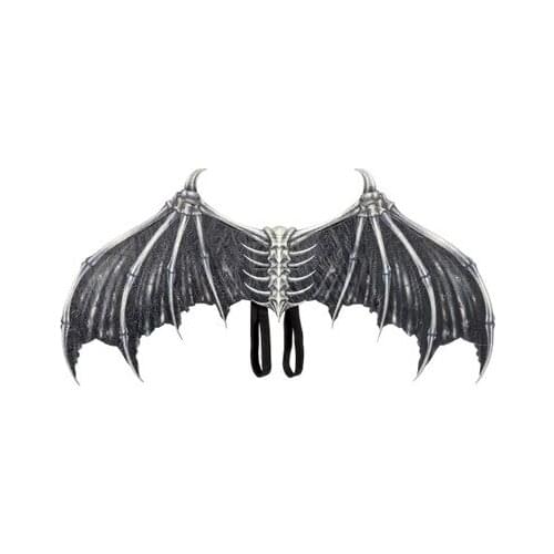 COSPTY BLACK/GRAY DRAGON BONE WING FOR AULTS