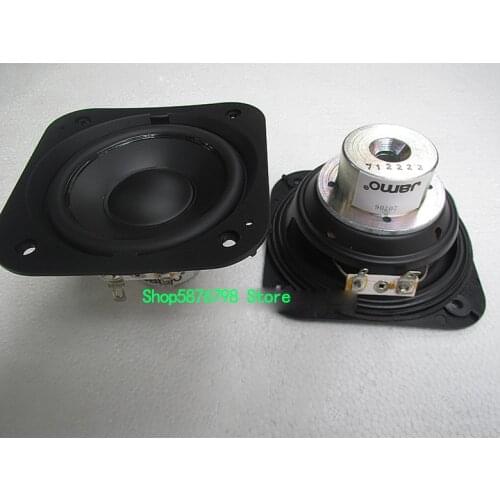 2X 3.5"inch 6Ω 6ohm 30W Mid-bass speaker Woofer Audio loudspeaker 87DB For Jamo
