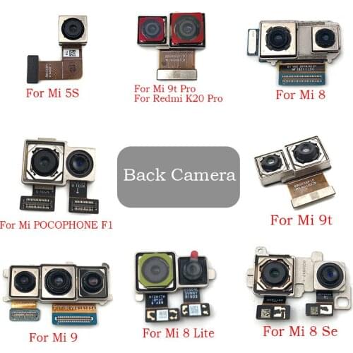 Rear Camera Foam Back Camera Flex Cable For Xiaomi Mi 9 5S A1 A2 8 Lite A3 5X 6X 9 9T Mix 3 Pocophone F1 Redmi K20 Pro