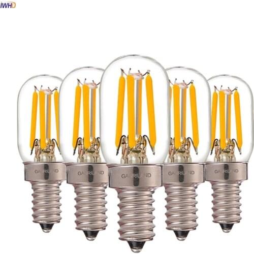 IWHD Bombilla T20 LED Edison Bulb Lamp E14 1W LED Filament Bulb Lamparas Vintage Lamp Industrial Decoration Bombillas Ampul