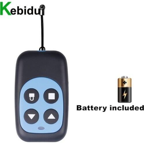 Kebidu 433.92Mhz Duplicator 433Mhz Clone Remote Controller Copy For Home Electric Garage Door Gate 282 Mhz - 868 MHZ Remote