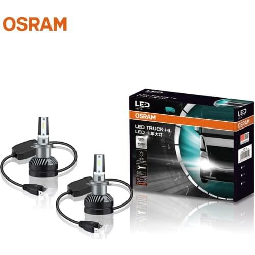OSRAM LED TRUCK HL H7 H4 H1 24V Truck Headlamp 28W 6000K Super Bright Headlight Cool White Car Bulb (2 Pcs)