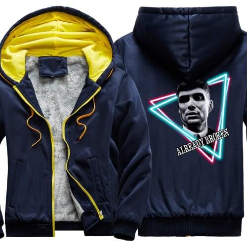 Already Broken 2020 New Arrival Raglan Thicken Jackets Mens Male Clothing And Hooded Harajuku Retro Hipster moletom masculino