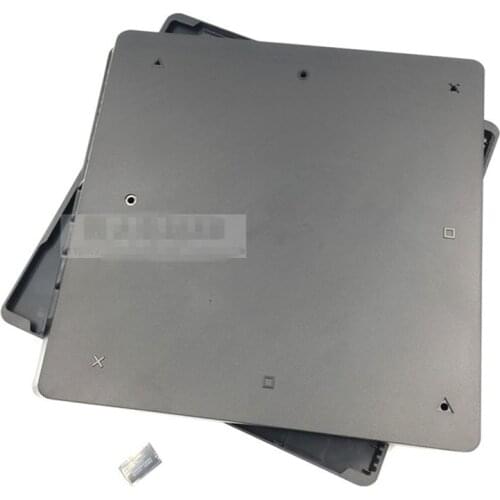 New Game Console Housing Case With Sticker For PS4 Model 1100 1200 For PS4 Slim PS4 Pro Housing Shell Case Cover Black Color