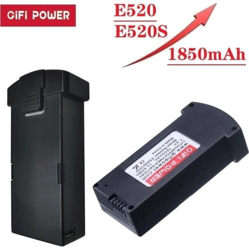 Upgrade 7.4V 1850MAH LiPo Battery For RC E520 E520S JD-22S RC Quadcopter Drones Spare Parts 13.69Wh 7.4V BatteryFor E520 Drone