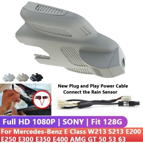 Plug and play By APP Control Car Camera Dash Cam HD For Mercedes-Benz E Class W213 S213 E200 E250 E300 E350 E400 AMG GT 50 53 63