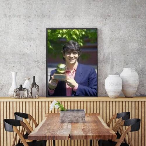 Paul Rossi Portrait Posters Football Star Canvas Paintings Sports Players Print Pictures Fans Gifts Home Decoration Living Room