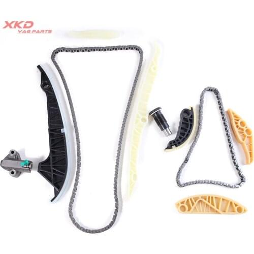 Third EA888 10Pcs Timing Chain Set For V-W Beetle Golf A-udi A3 A5 A6 Q3 Q5 TT 2.0T