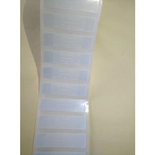 UHF RFID electronic tags AZ-9662 stickers paper printable passive self-adhesive RF 915MHz
