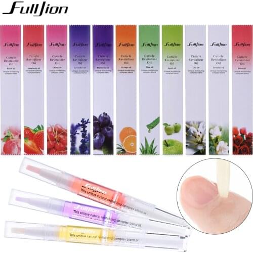 5ML Fruit Flavor Cuticle Revitalizer Oil Nail Treatment Nutritious Pen Nourishing Nail Polish Nail Art Pen Repair Nail Art TSLM1