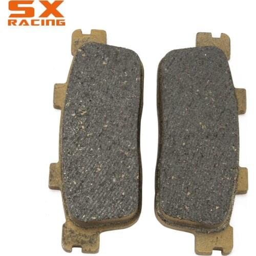 Motorbike Rear Brake Pads For AD2 AD3 ET ST RXL XVL VXL VTX BARUM PEOPLE XCITING LXR CITY GTS HD JOYRIDE JOYMAX X-MOTTON