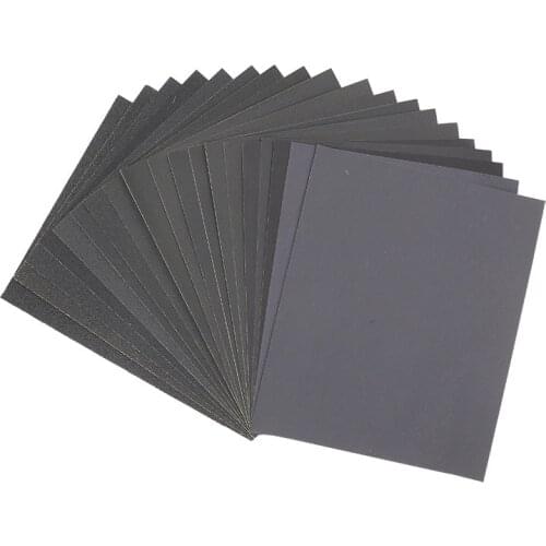 1 pcs 280*230mm 60 Mesh To 2000 Mesh Water Resistant Abrasive Paper Water Abrasive Paper Sanding Paper Polishing Abrasive Paper