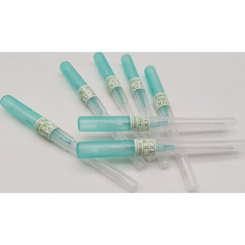 18G I.V. Catheter Body Piercing Needles with Box 50Pcs For Piercing Supply