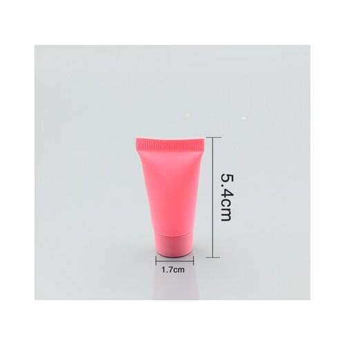 5ml pink mildy wash soft tube Cosmetic Containers Cream Lotion Empty Tubes butter hand cream tube