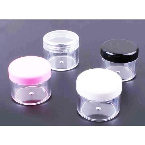 6 Pcs/Lot Skin Care Product Sub Packaging Box Portable Plastic Small Medicine Box Travel Cosmetics Storage Box Ointment Bottle