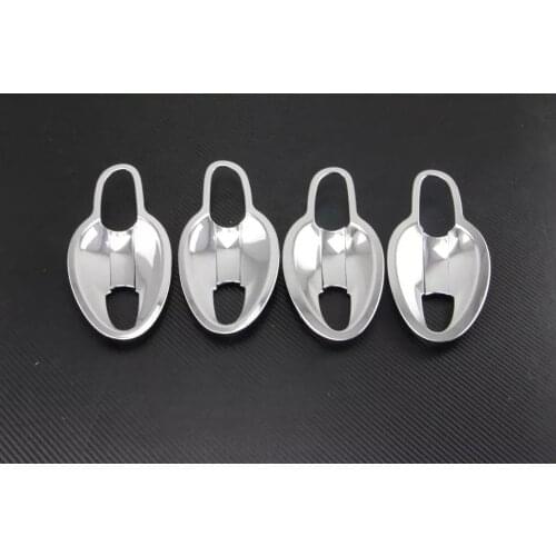 8PCS/SET ABS Chrome Plastic Door Handle Bowl Cover Trim External Car Accessories Fit For Mazda CX-5 CX5 2012 2013 2014 2015