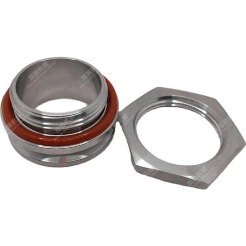 1.5" Tri Clamp Weldless Bulkhead TriClover Compatible Compression Fitting 304 Stainless Steel Homebrew Kettle