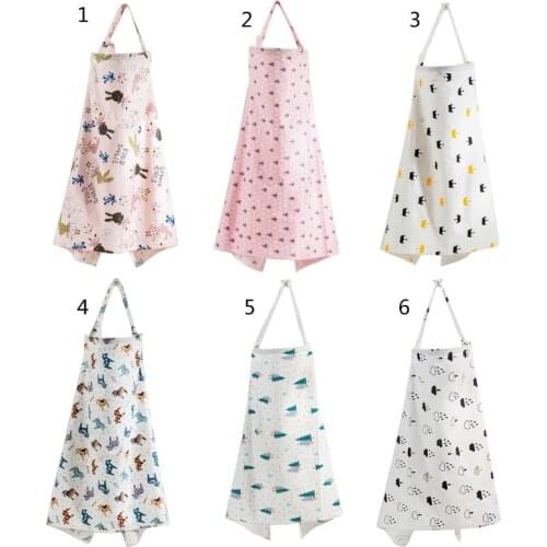 Breathable Baby Feeding Nursing Covers Mum Breastfeeding Nursing Poncho Cover Up Adjustable Privacy Apron