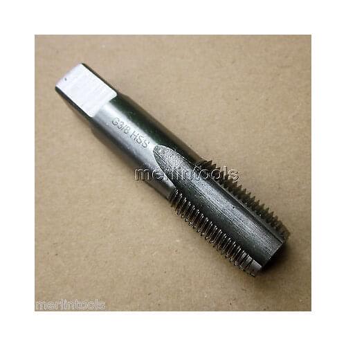 G 3/8" - 19 BSP Parallel British Standard Pipe HSS Tap