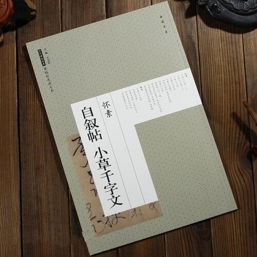 Chinese Calligraphy Practice Book Chinese Brush Calligraphy Copybook Small Cursive Script Thousand Characters Copying Book