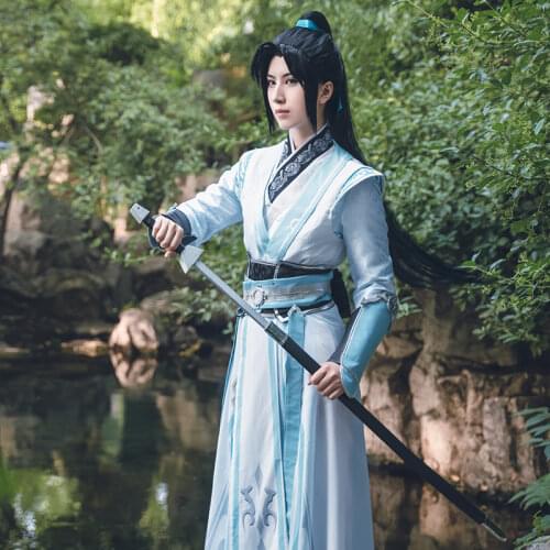Anime Villain Self-Rescue System Luo Binghe Cosplay Costume Chinese Ancient Halloween Costumes Cosplay Men Women clothes
