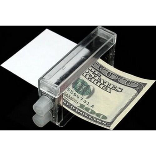 Creative Money Printing Machine Money Easy Magic Trick Toys Magician Props Kids Adult 2021 Birthday Gift Juguete divertido L*5