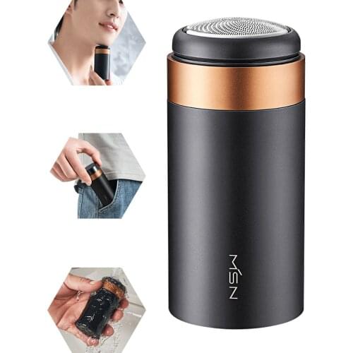 Mini Electric shaver for men shaver Electric razor Machine shaving beard trimmer Shaving machine for men head titanium shaver