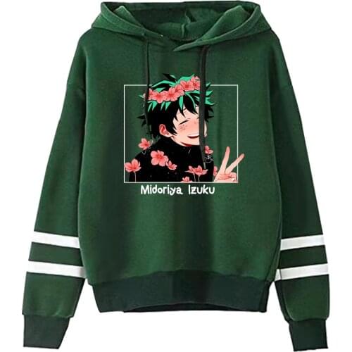 My Hero Academia Mens Hoodie Boku No Hero Academia Printed Fashion Harajuku Hoodie Womens Sweatshirt