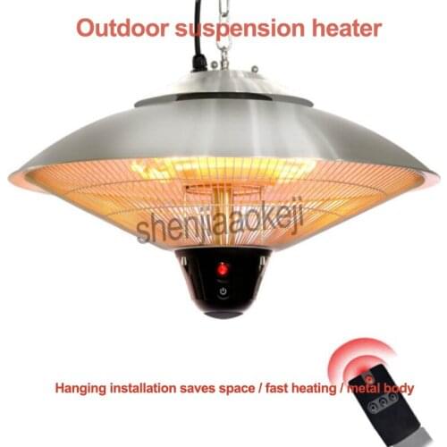 Stainless Steel Outdoor suspension heater Commercial Umbrella-shape Heater Hanging Restaurant Cafe Hotel Office Electric Heater