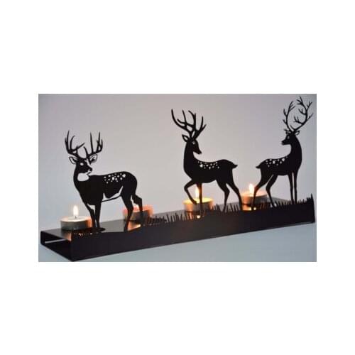 Nurkent Decorative Metal Candlesticks