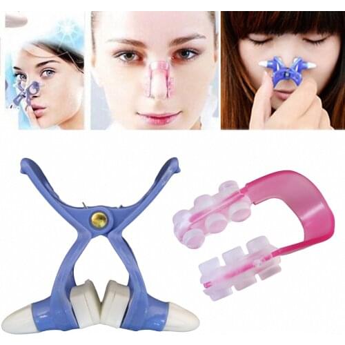 Beauty Care Nose Up Lifting Shaping Clip Clipper Shaper Bridge Straightening Beauty Nose Clip Corrector Massage face care 40