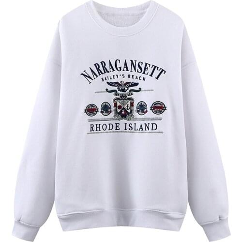 Oversize Women Soft Cotton O Neck Pullover 2021 Spring-autumn Fashion Ladies American Retro Pullover Female Loose Pullover