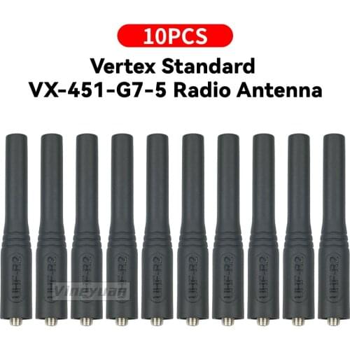 Vertex Standard VX-451-G7-5 Two-Way Radio w/UHF-R2 Antenna